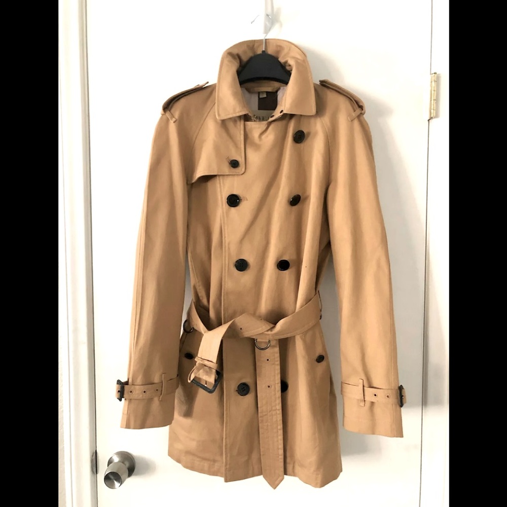 Burberry Tan Trench Coat